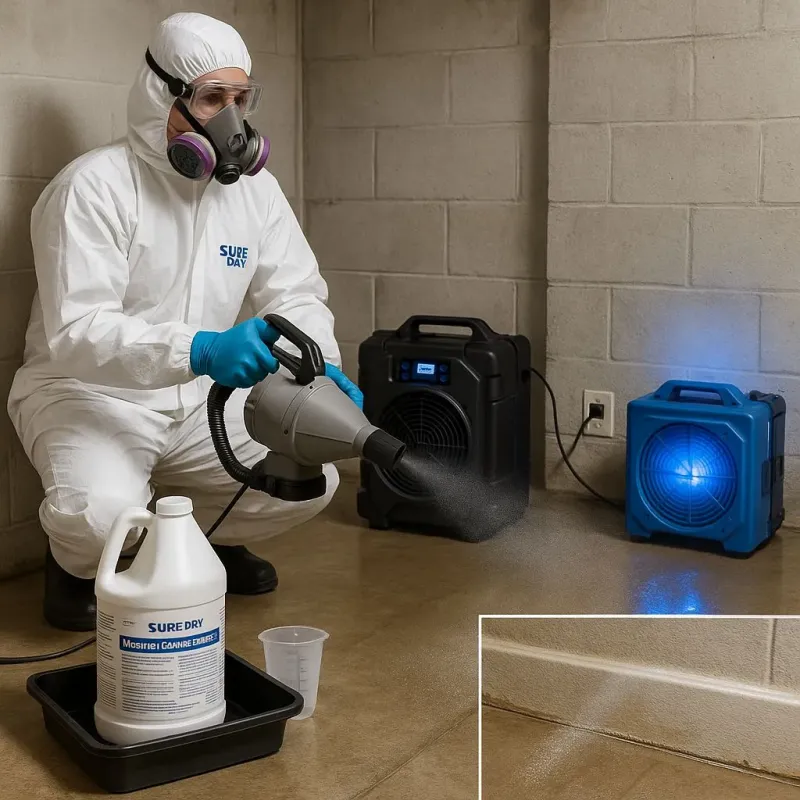 Sanitization and Odor Removal process in Gatesville, TX