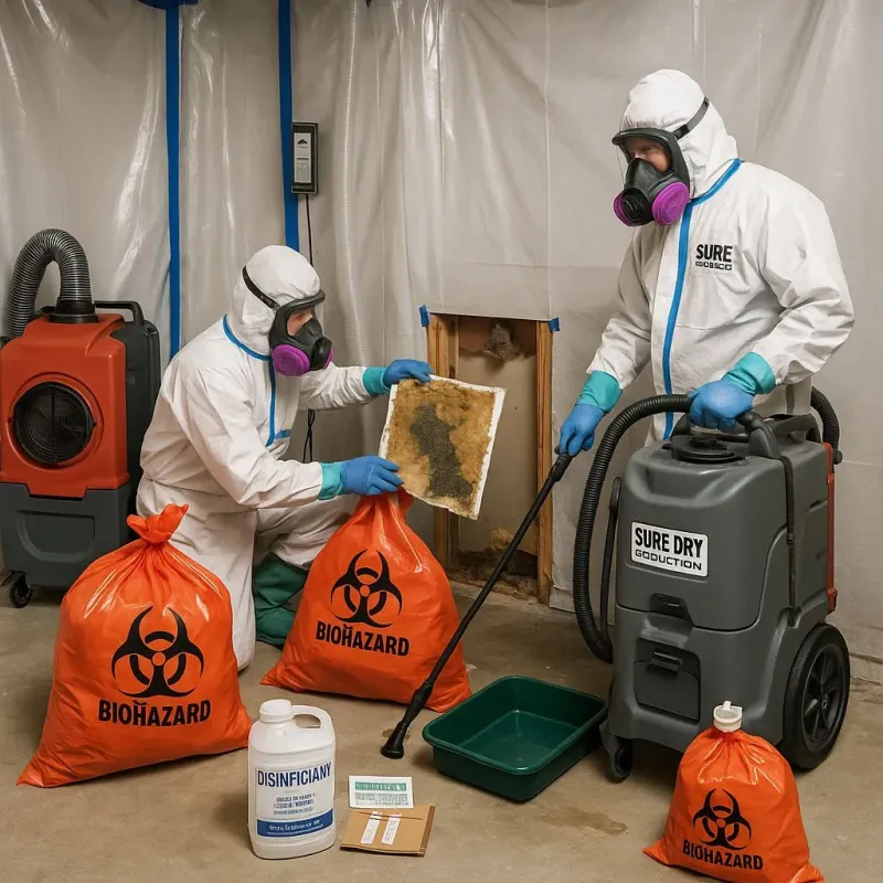 Contaminated Water Handling Protocols process in Gatesville, TX