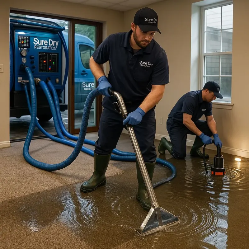 Water Extraction and Removal process in Gatesville, TX